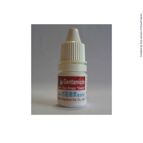 GENTAMICIN EYE DROPS "OASIS" 抗耐黴素點眼液