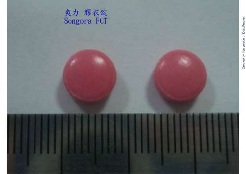 SONGORA F.C TABLETS (NICAMETATE) "ROYAL" 爽力膠衣錠（尼卡密特）