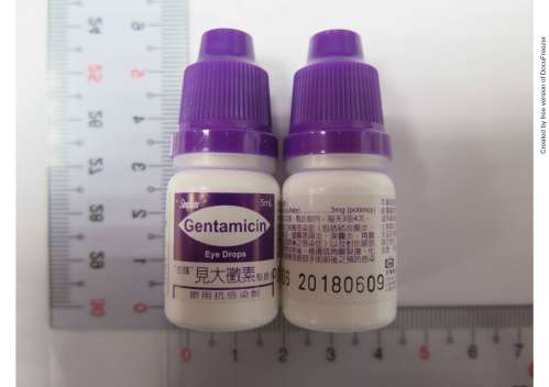 GENTAMICIN EYE DROPS "SINPHAR" "杏輝"見大黴素點眼液