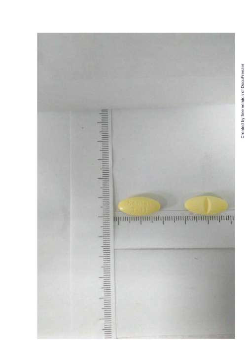 PACETON TANBLETS 500MG (ACETAMINOPHEN) "SENTAI" "仙台"惠止痛錠500毫克（對位乙醯氨基酚）