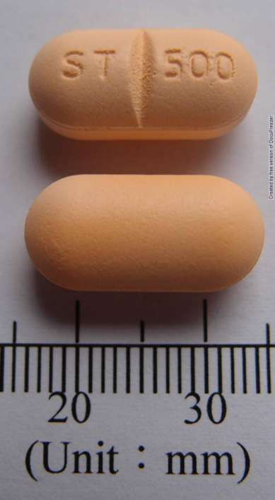 CEPHALEXIN F.C.TABLET 500MG "TBC" 賜福力欣膜衣錠５００毫克