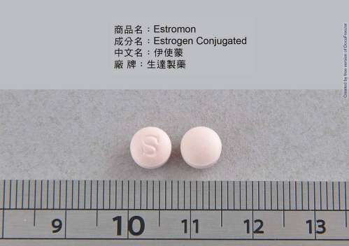 ESTROMON F.C.TABLETS 0.625MG "STANDARD" "生達" 伊使蒙膜衣錠０．６２５毫克