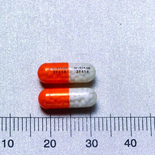 SULIN ENTERIC-MICROENCAPSULATED CAPSULES 100MG (ASPIRIN) "WINSTON" 〝溫士頓〞舒寧腸溶微粒膠囊１００毫克（乙醯水楊酸）