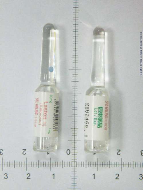 Laston Injection 30 mg/ml (Ketorolac Tromethamine) "信東" 克痛解注射液30 毫克/毫升