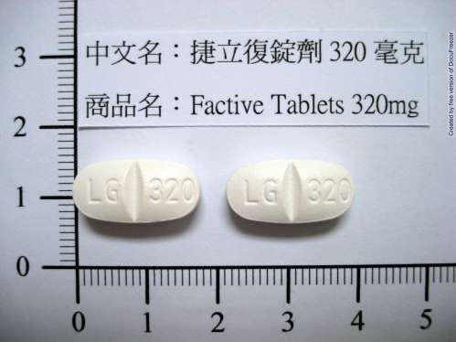 Factive Tablets 320mg 捷立復錠劑320毫克