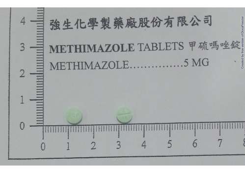 METHIMAZOLE TABLETS 5MG“JOHNSON” “強生”甲硫嗎唑錠 5 毫克