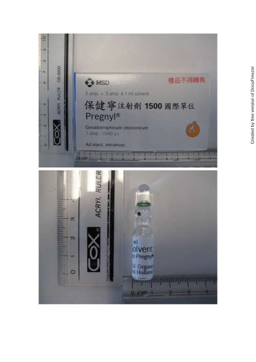 PREGNYL 保健寧注射劑