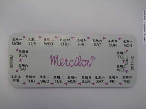 MERCILON TABLETS 美適儂錠(3)