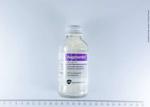 AUGMENTIN FOR SYRUP 安滅菌糖漿用粉劑