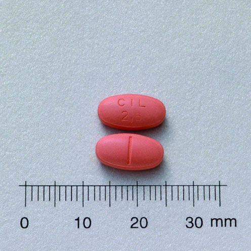 INHIBACE TABLETS 2.5MG "ROCHE" 〝羅氏〞抑平舒膜衣錠 2.5 毫克