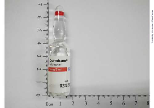 DORMICUM AMPOULES 5MG/5ML 導眠靜注射劑５毫克/５毫升