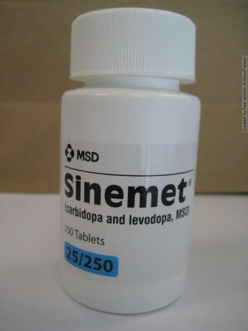 SINEMET 25/250 TABLETS 心寧美２５／２５０錠