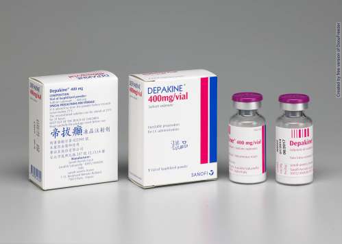 DEPAKINE LYOPHILIZED INJECTION 400MG/VIAL 帝拔癲凍晶注射劑４００公絲／小瓶