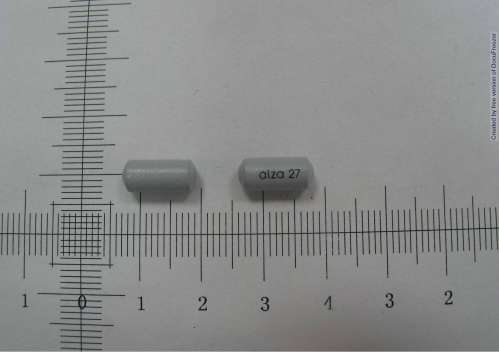 CONCERTA EXTENDED RELEASE TABLETS 27MG 專思達長效錠27毫克