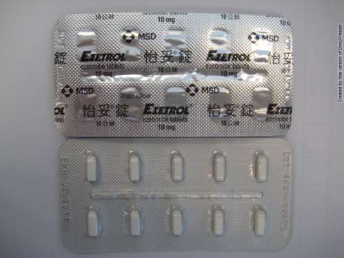 EZETROL TABLETS 10MG 怡妥錠10公絲