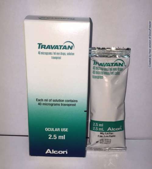 TRAVATAN 40 MICROGRAMS/ML EYE DROPS, SOLUTION 舒壓坦點眼液0.004%