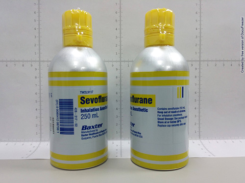 Sevoflurane Inhalation Anesthetic Liquid 奇氟能吸入用液劑