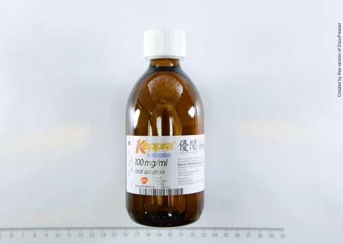 Keppra Oral Solution 100mg/ml 優閒 內服液劑 100毫克/毫升