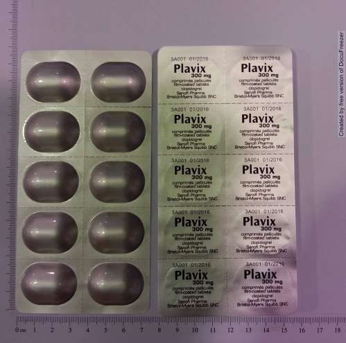 PLAVIX film-coated tablets 300mg 保栓通膜衣錠 300 毫克