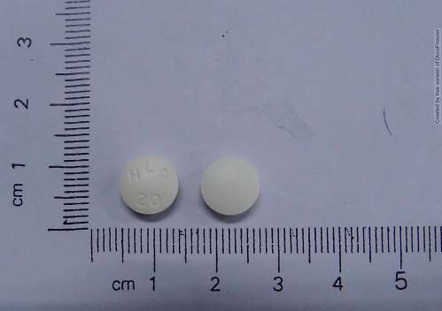 Tulip 20mg Film coated Tablets 妥寧膜衣錠 20 毫克