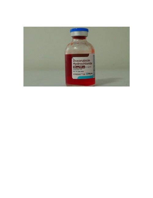 Doxorubicin Mylan 多受祿注射劑2毫克/毫升