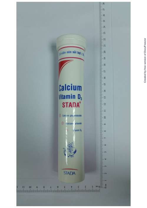 Calcium Vitamin D3 STELLA Effervescent Tablets 鈣立德發泡錠