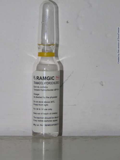 Ramgic (Tramadol HCl Injection 50mg/ml) 悅釋疼注射液