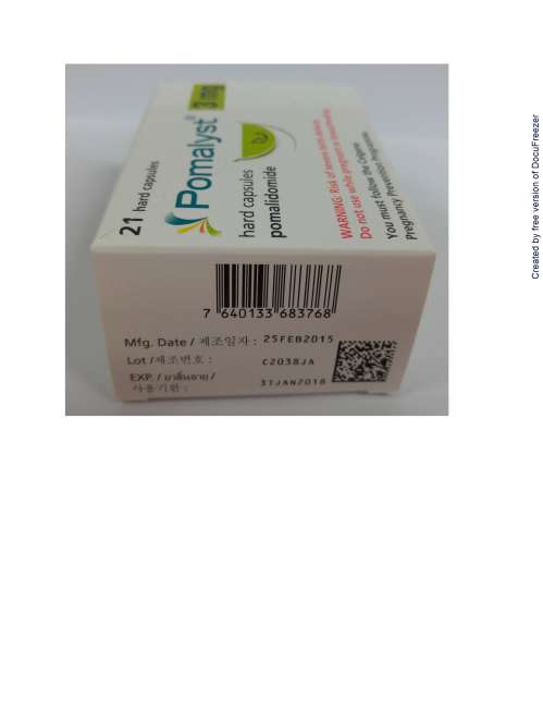 POMALYST 3mg capsules 鉑美特膠囊3毫克(1)