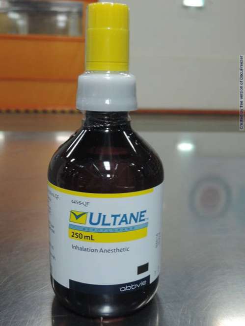 Ultane Inhalation Anesthetic Liquid "艾伯維"西福銳吸入用液劑